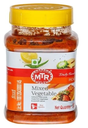 Mtr Mixed Vegetable Pickle 300G