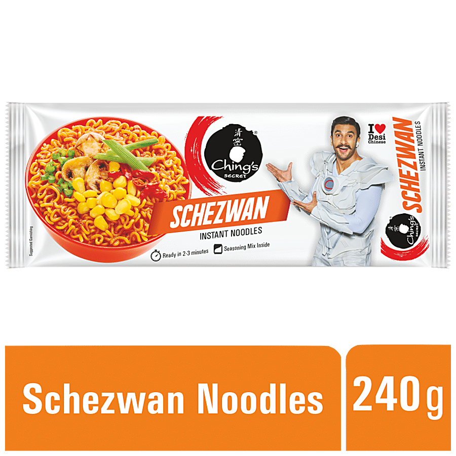 Ching's Secret Schezwan Instant Noodles, 240 G Pouch