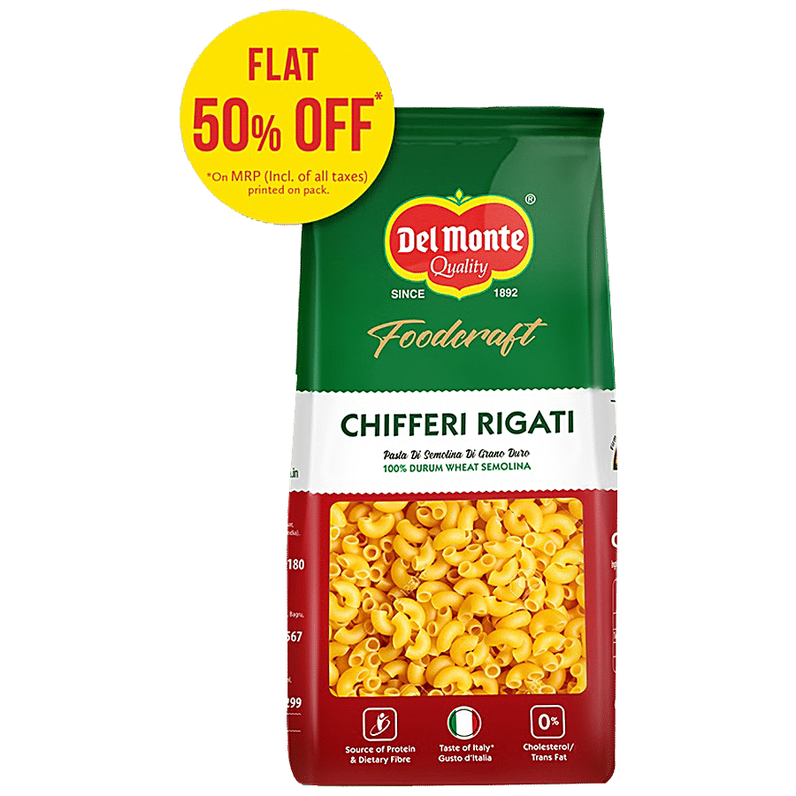 Food Craft Durum Wheat Pasta, Elbow Macaroni, 500 G
