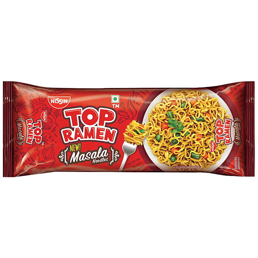 Top Ramen Instant Noodles, Masala, 240 G Pouch