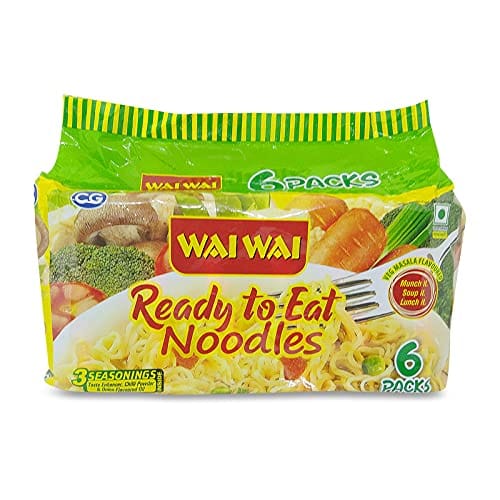 Wai Wai Ready To Eat Veg Masala Noodles, 420 Grams