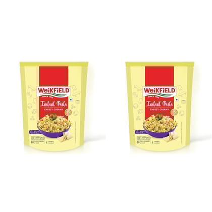 Weikfield Wekifield Cheese Creamy Pasta, 154G (Pack Of 2)