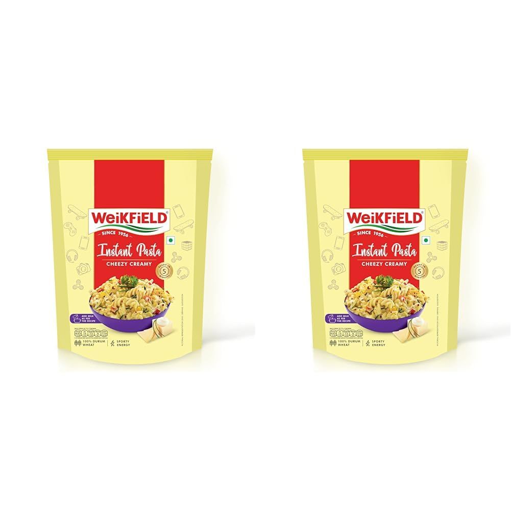 Weikfield Wekifield Cheese Creamy Pasta, 154G (Pack Of 2)