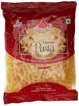 Bambino Pasta, Penne, 250G Pouch