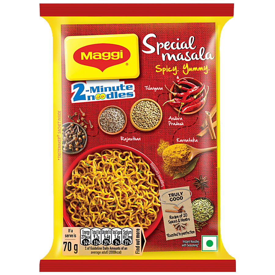 Maggi Special Masala Noodles, 70 G Pouch