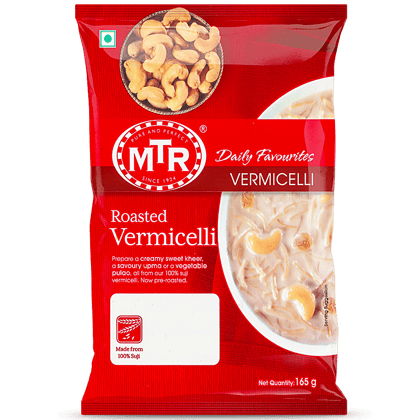 Mtr Vermicelli, Roasted, 165 G Pouch