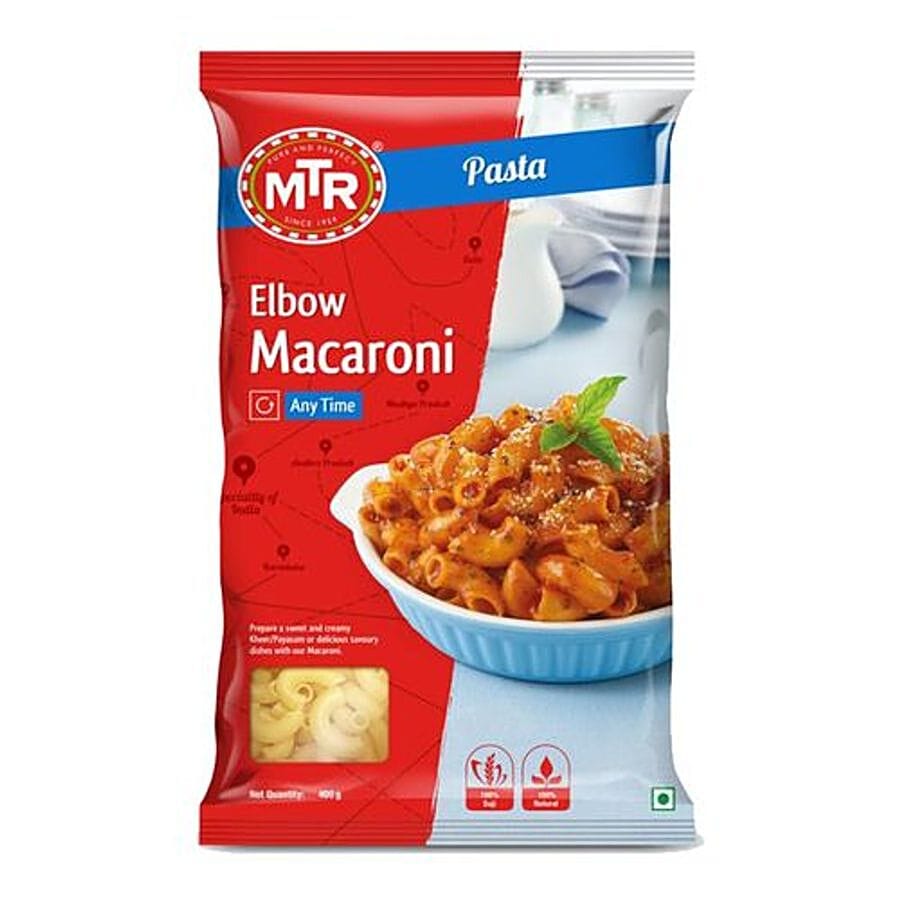 Mtr Elbow Macaroni, 400 G Pouch