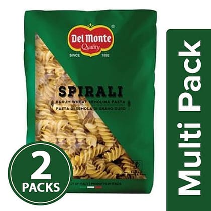 Del Monte Pasta, Spirali, 2X500 G Multipack