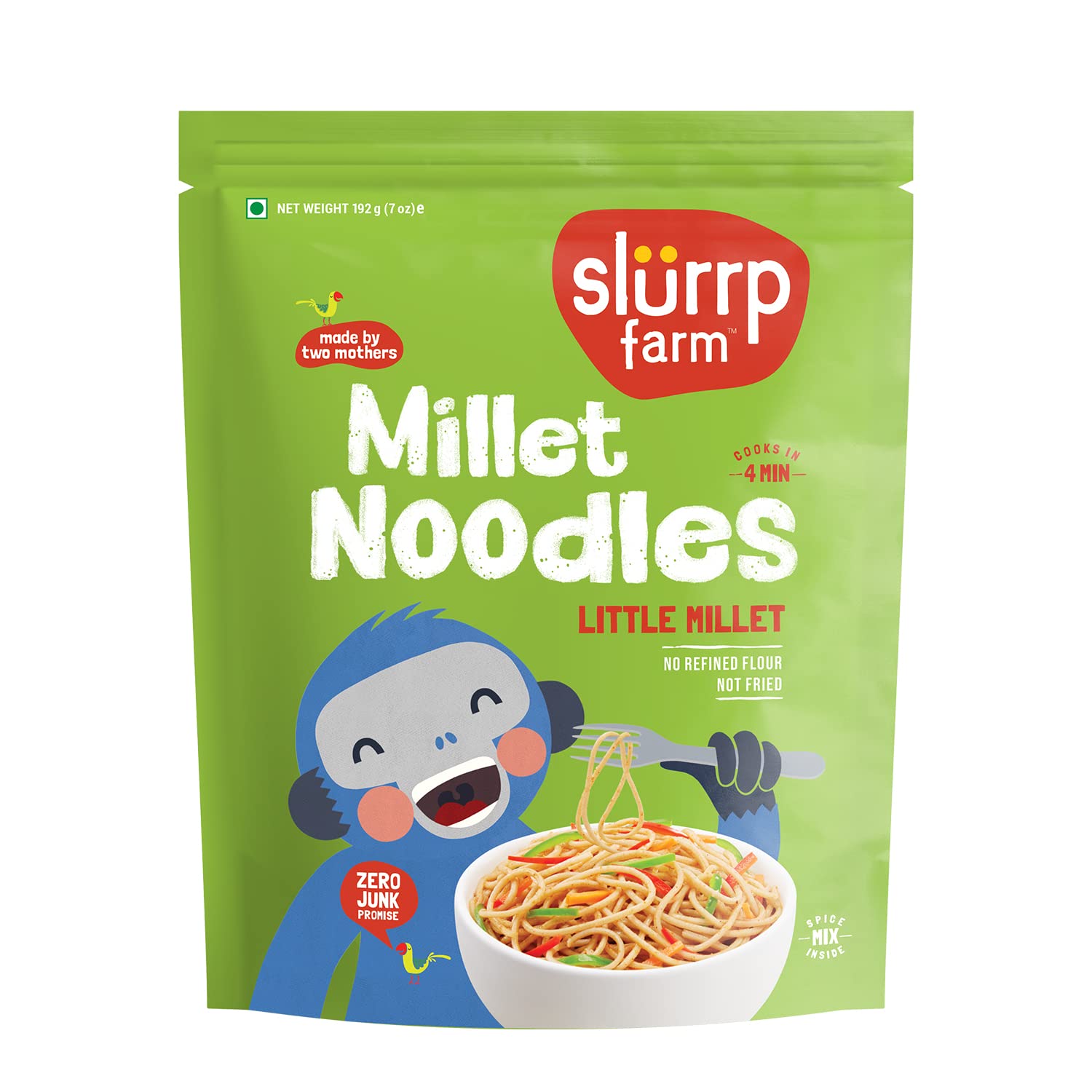 Slurrp Farm Millet Noodles Little, 192G