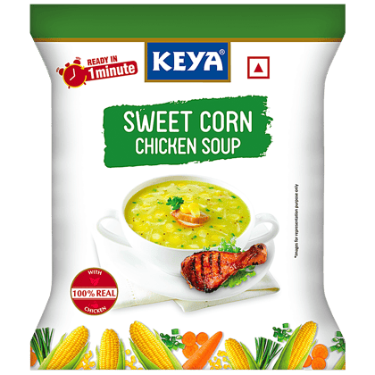 Keya Instant Soup, Sweet Corn Chicken, 13 G Pouch