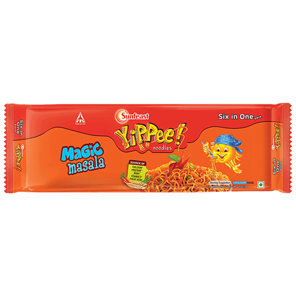 Sunfeast Yippee! Magic Masala Instant Noodles, 360 Gm Pouch