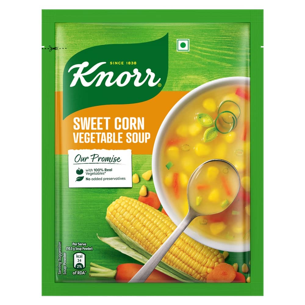 Knorr Sweet Corn Vegetable Soup Classic, 44G