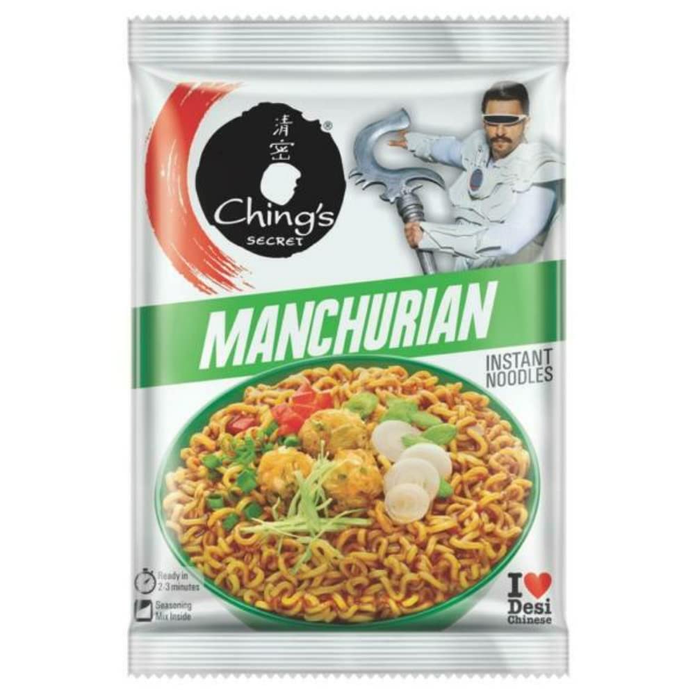 Ching's Secret Instant Noodles, Manchurian, Vegetarian 60 Gram