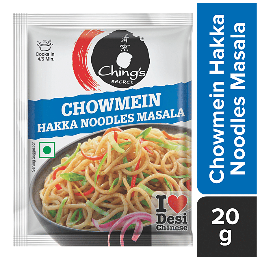 Ching's Secret Chowmein Hakka Noodles Masala, 20 G