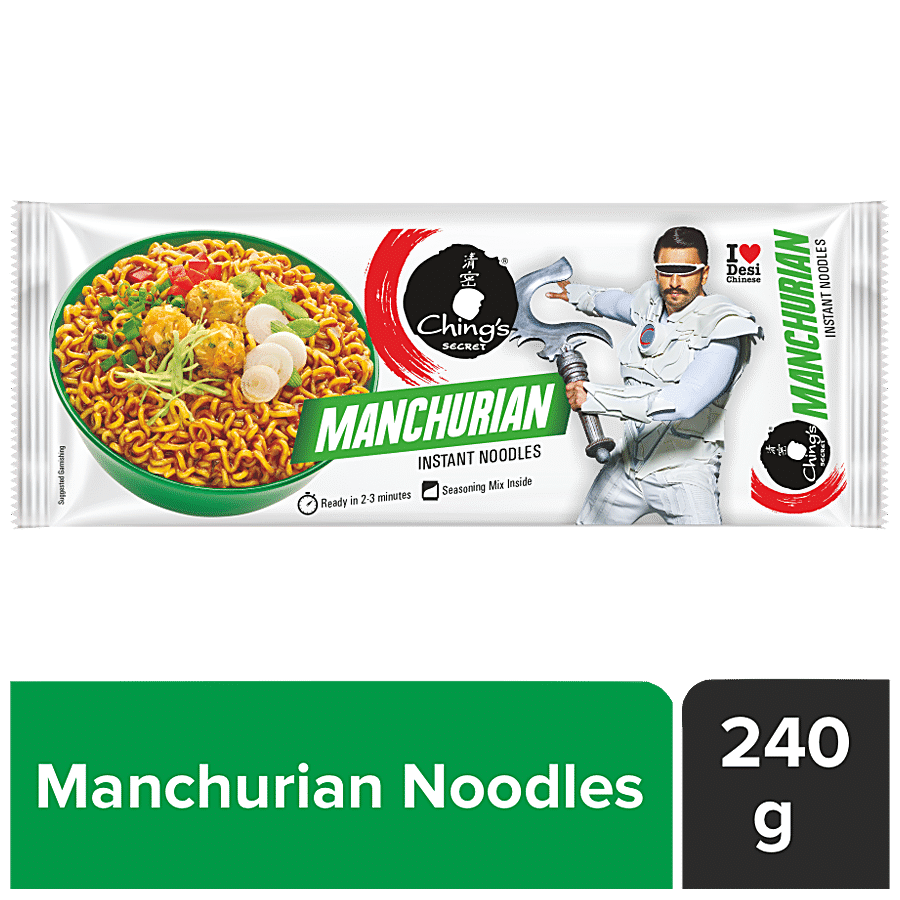 Ching's Secret Instant Noodles, Manchurian, 240 G Pouch