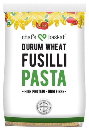 Chef's Basket Durum Wheat Fusilli Pasta, 500G
