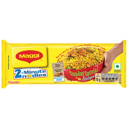 Maggi 2, Min Masala Instant Noodles, 280 Gm Pouch