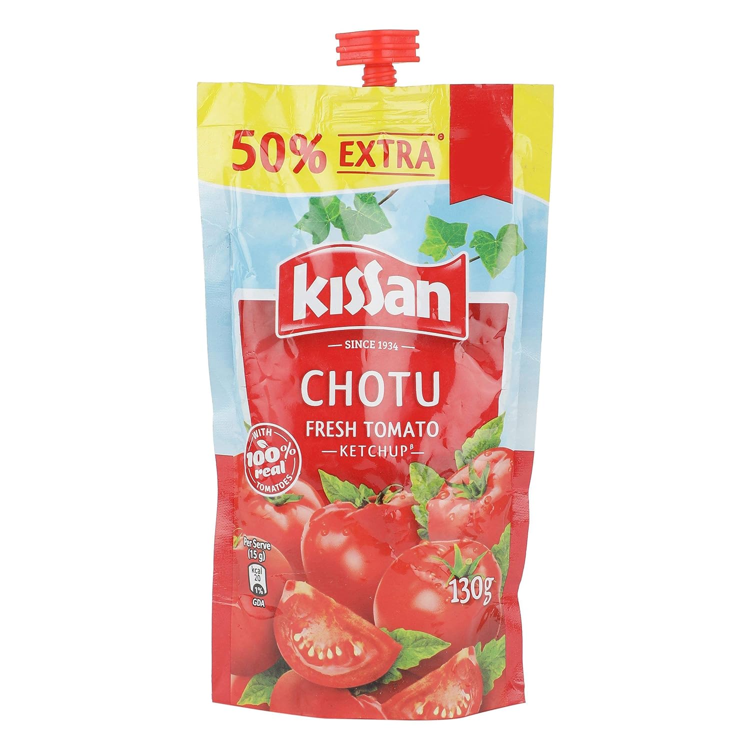 Kissan Fresh Tomato Ketchup, 130 G