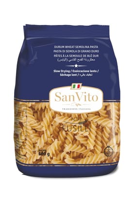 San Vito Durum Wheat Pasta, Fusilli (N.59), 500 G