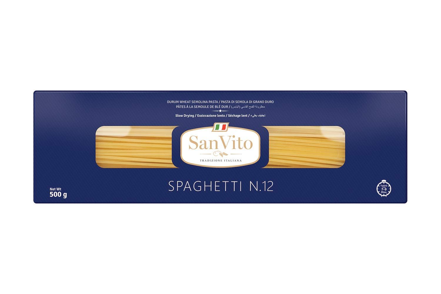San Vito Durum Wheat Spaghetti, N.12, 500G