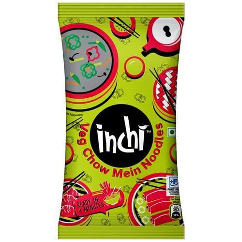 Inchi Veg Chow Mein Noodles, 150 G
