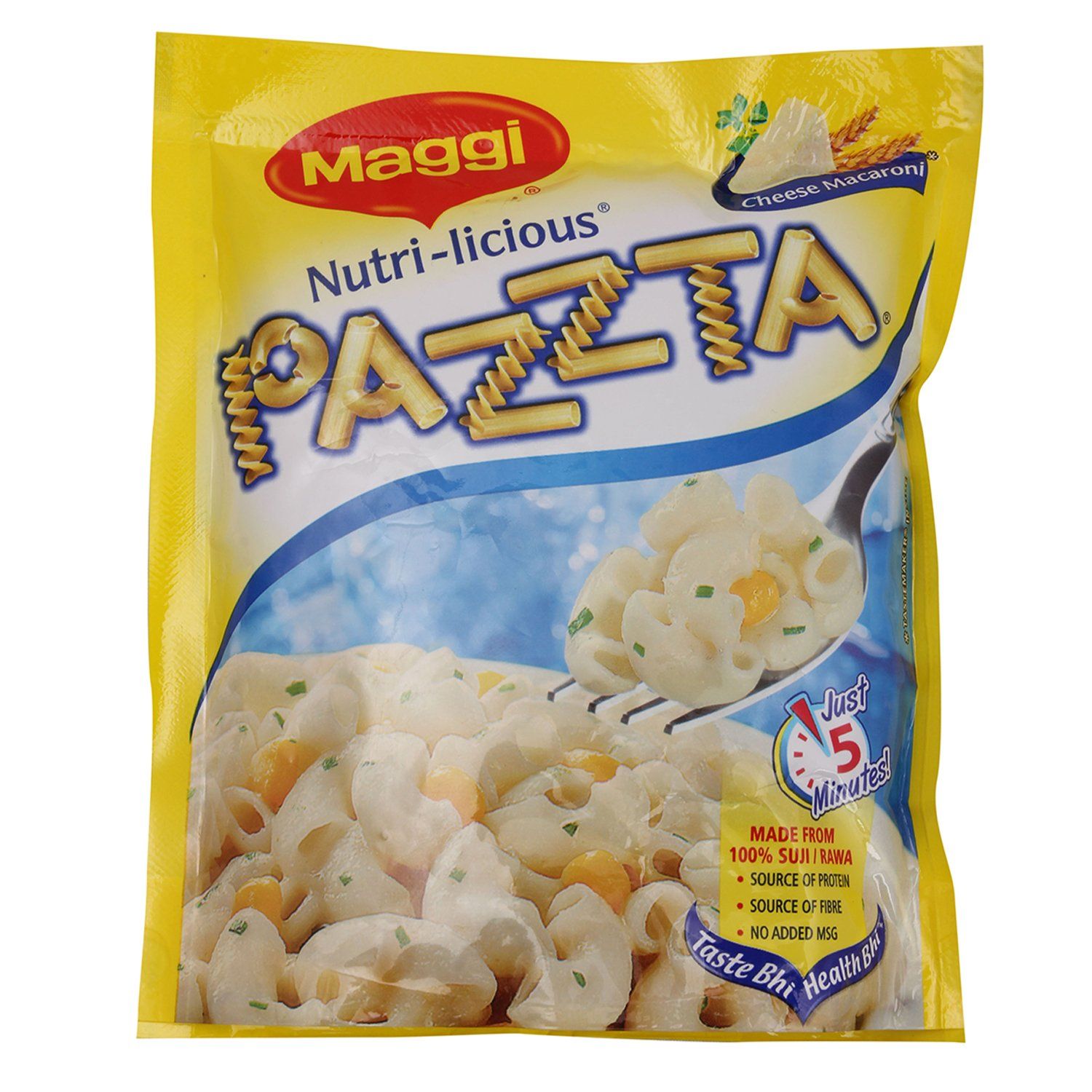 Maggi Nutri Licious Pazzta, Cheese Macaroni, 70G Pouch