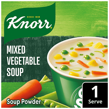 Knorr Mixed Vegetable Cup A Soup, No Added Preservatives, 9.5 G