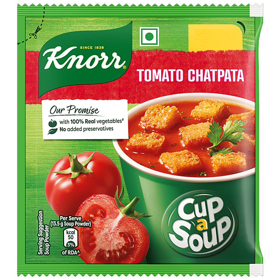 Knorr Instant Tomato Chatpata Cup A Soup, 13.5 G
