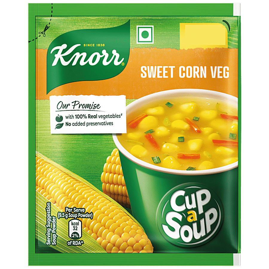 Knorr Instant Sweet Corn Cup, A, Soup, 9.5G