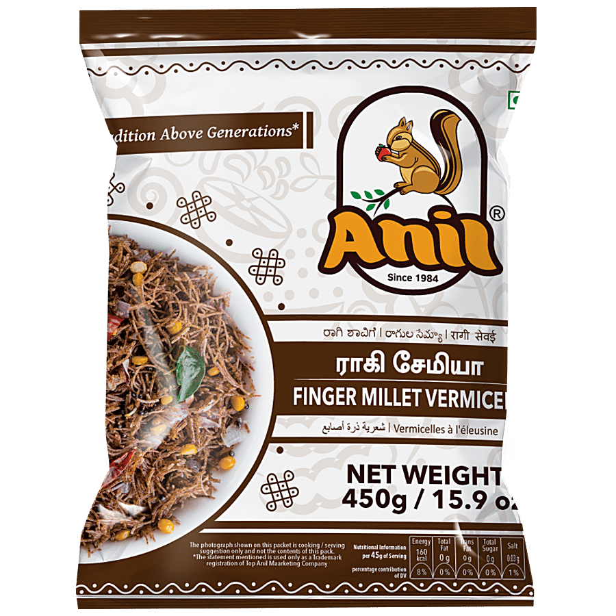 Anil Ragi Vermicelli, 450 G Pouch