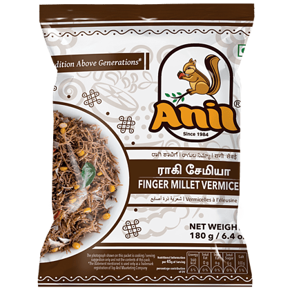 Anil Ragi Vermicelli, 180 G Pouch