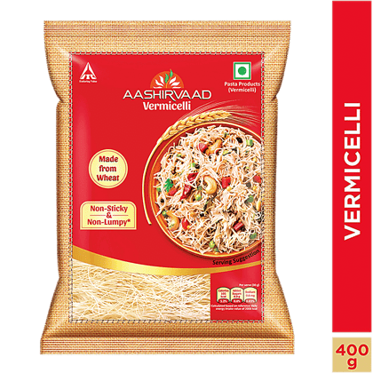Aashirvaad Vermicelli, Made From Wheat, 400 G