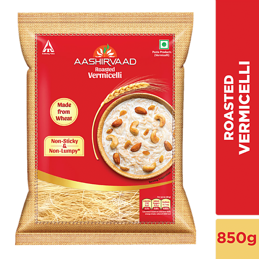 Aashirvaad Roasted Vermicelli, Made From Wheat, 850 G