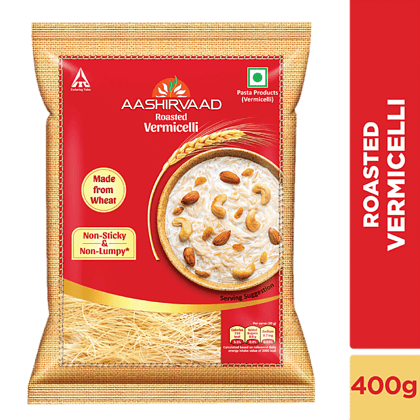 Aashirvaad Roasted Vermicelli, Made From Wheat, 400 G