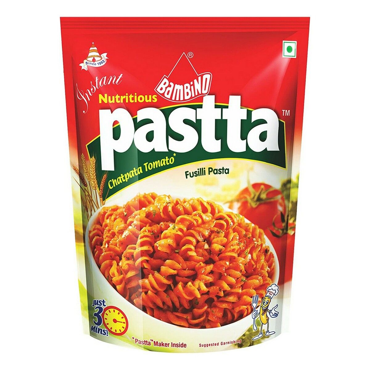 Bambino Pastta Chatpata Tomato 65G