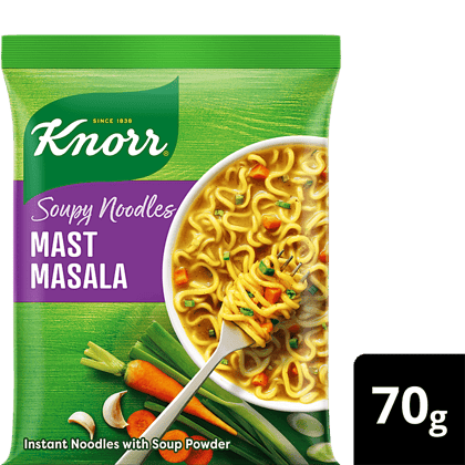 Knorr Soupy Noodles, Mast Masala, 70 G