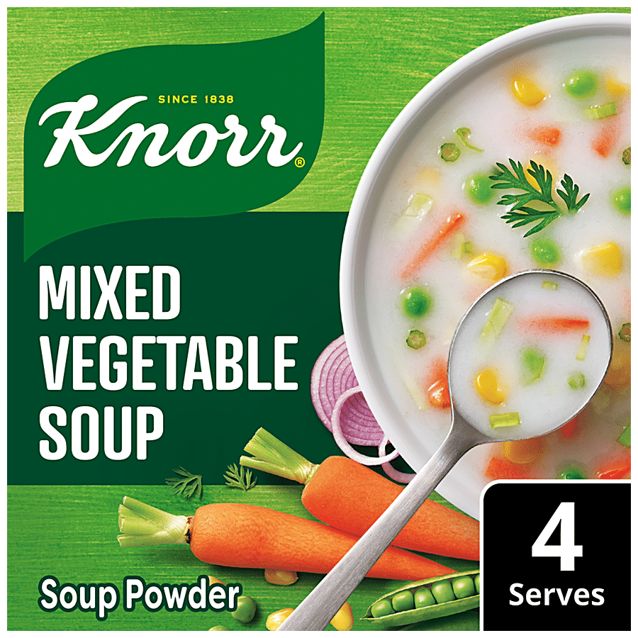 Knorr Mixed Vegetable Soup, No Added Preservatives, 40 G