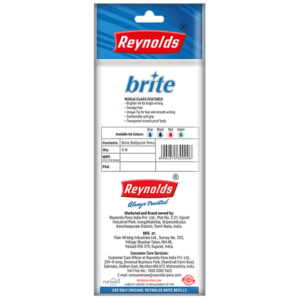 Reynolds Brite Bp, Blue (Pack Of 5)