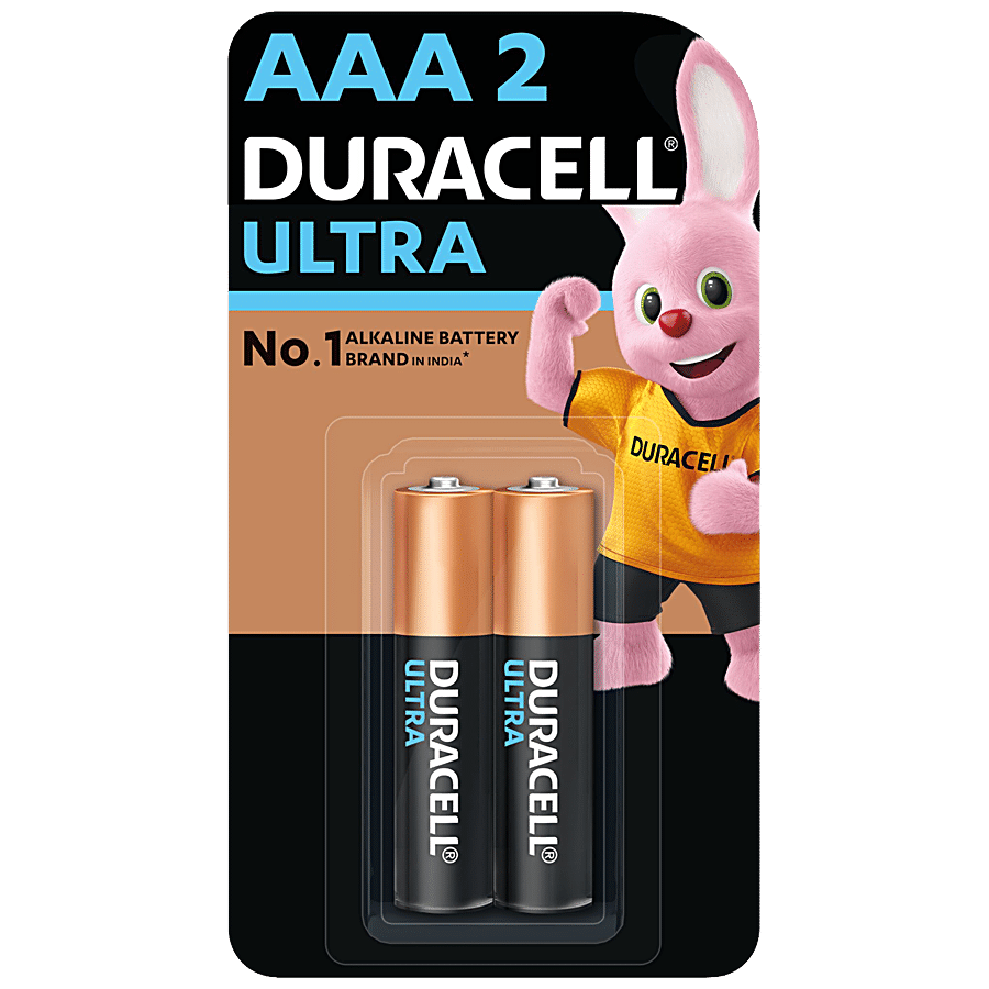 Duracell Ultra Alkaline Aaa Batteries, 2 Pcs