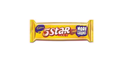 Cadbury 5 Star Chocolate Bar, 10.1G (Pack Of 54)