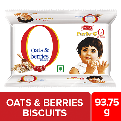 Parle, G Oats & Berries Biscuits, 93.75 G
