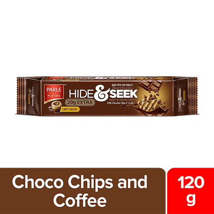 Parle Hide & Seek Caffe Mocha Cookies, 120 G