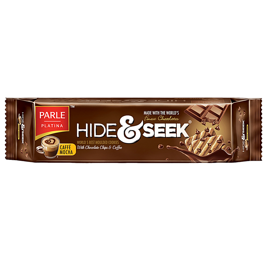 Parle Hide & Seek Cafe Mocha Cookies, 120 G