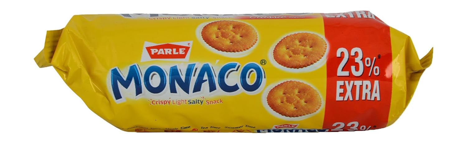 Parle Monaco Biscuits, Salted, 46.4 G Pouch