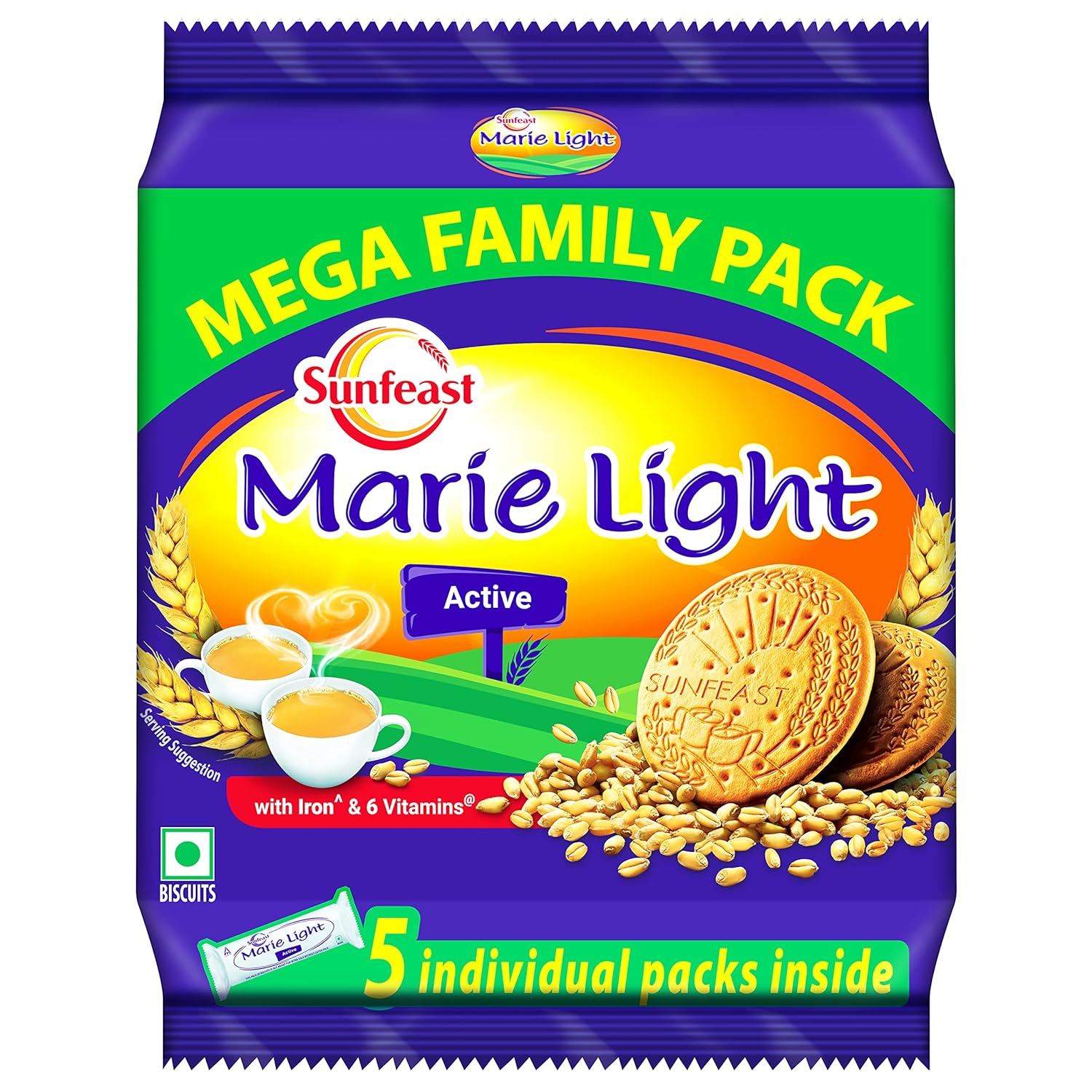 Sunfeast Marie Light Active Bag, 1 Kg