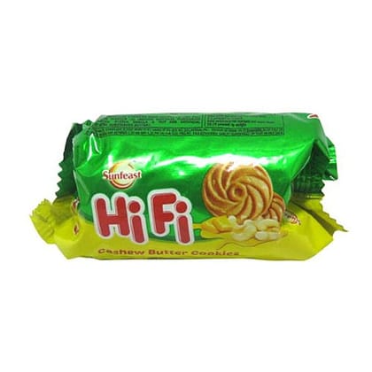 Sunfeast Hifi Cashew Butter Cookies, 38 G Pouch