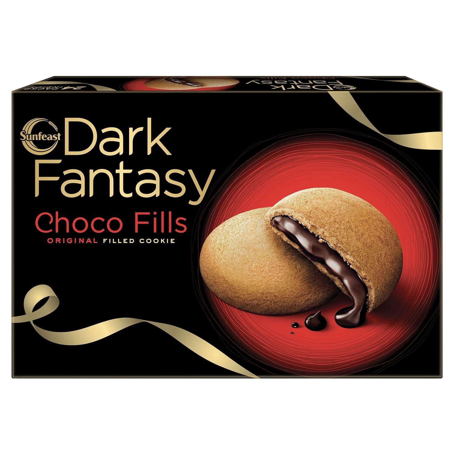 Sunfeast Dark Fantasy Choco Fills, Original Filled Cookies With Choco Crme, 300G