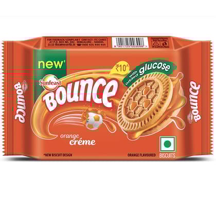 Sunfeast Bounce Orange Creme, 82G