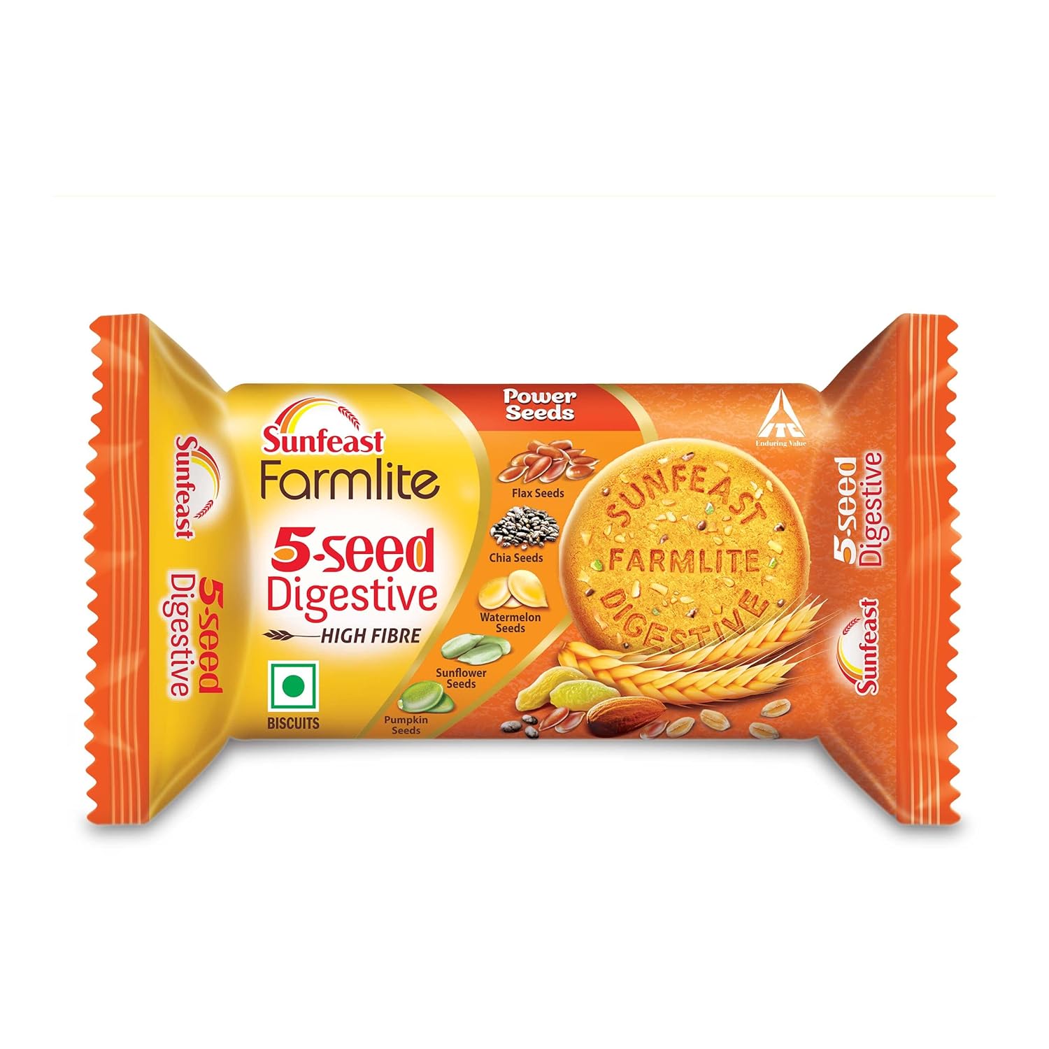 Sunfeast Farmlite 5 Seed Digestive Biscuit, 100G