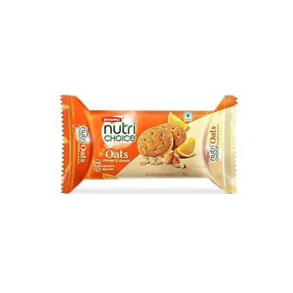 Britannia NutriChoice Digestive Zero Biscuits - No Maida & Zero Added Sugar, Made From Whole Wheat, Fibre Rich, 100 g
